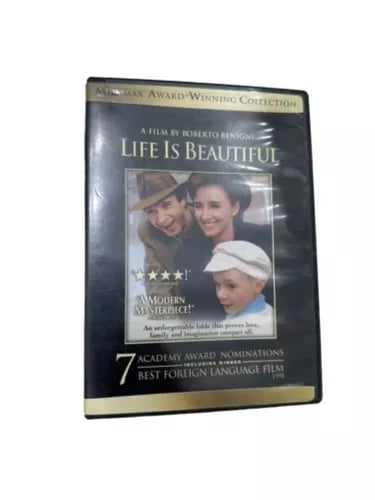 Life Is Beautiful DVD - Roberto Benigni Drama