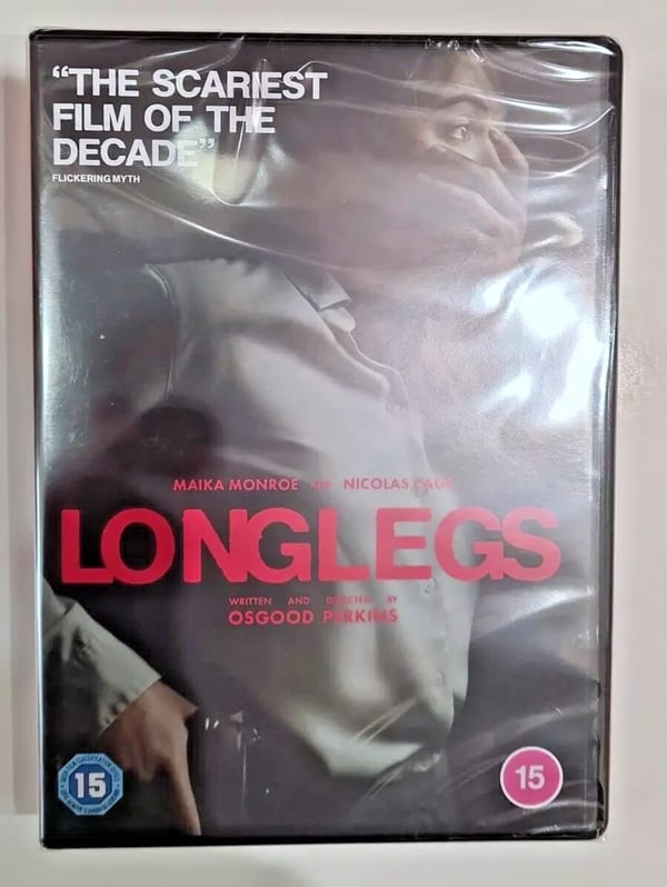 Longlegs DVD Longlegs DVD