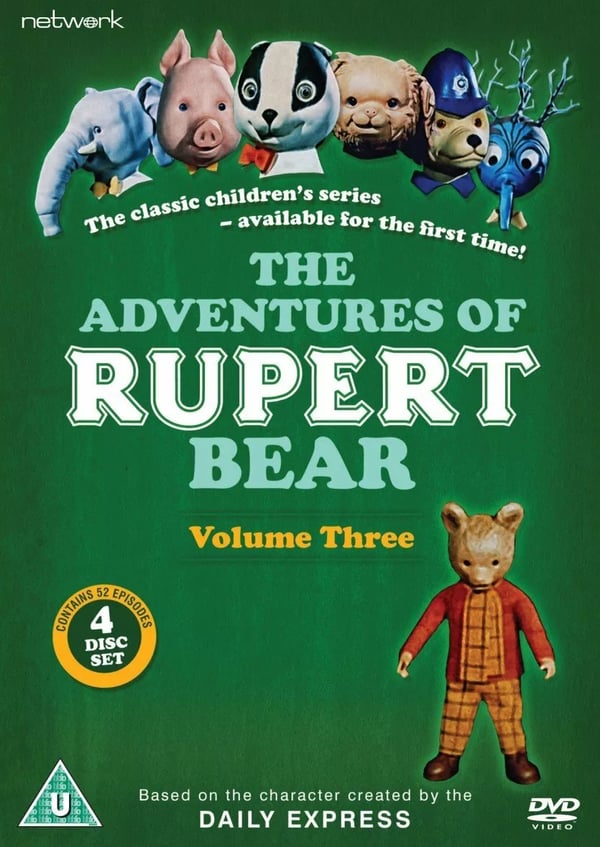 The Adventures Of Rupert Bear - Osa 3 DVD Boksi