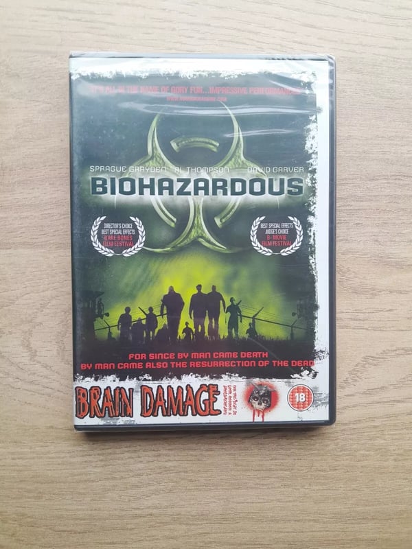 Brain Damage DVD - Skrekkfilm av Frank Henenlotter Brain Damage DVD - Skrekkfilm av Frank Henenlotter