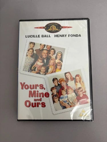 Yours, Mine And Ours DVD Lucille Ball, Henry Fonda Brand New
