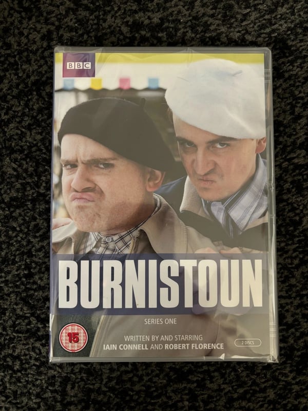 Burnistoun: Komplett Første Sesong DVD med Iain Connell, Robert Florence