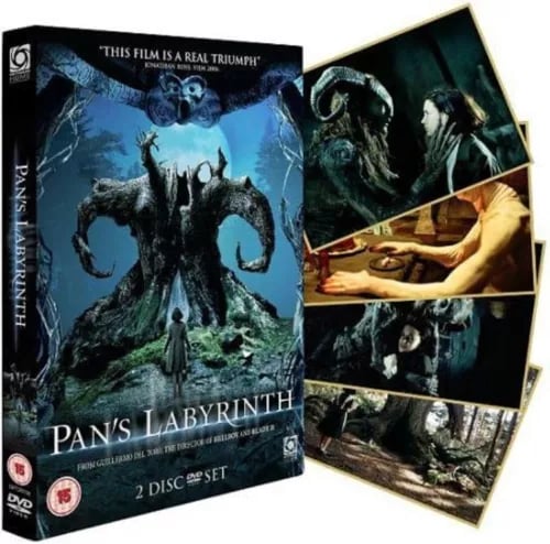 Pans Labyrinth GUILLERMO DEL TORO 2 DISC ( RELEASE) DVD Brand New