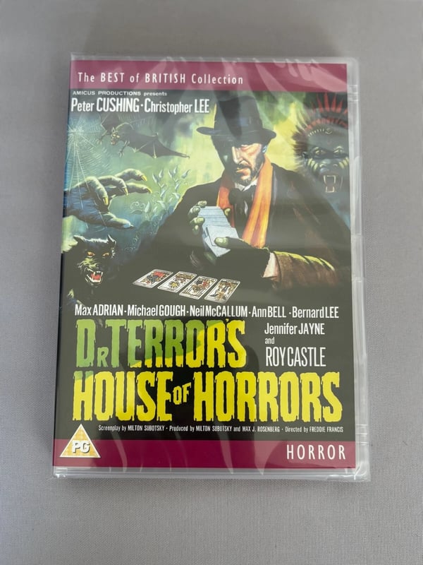 Dr Terrors House Of Horrors DVD Peter Cushing Brand New