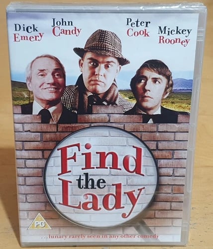 Find The Lady DVD – Komedia, pääosissa Peter Cook & John Candy Find The Lady DVD – Komedia, pääosissa Peter Cook & John Candy