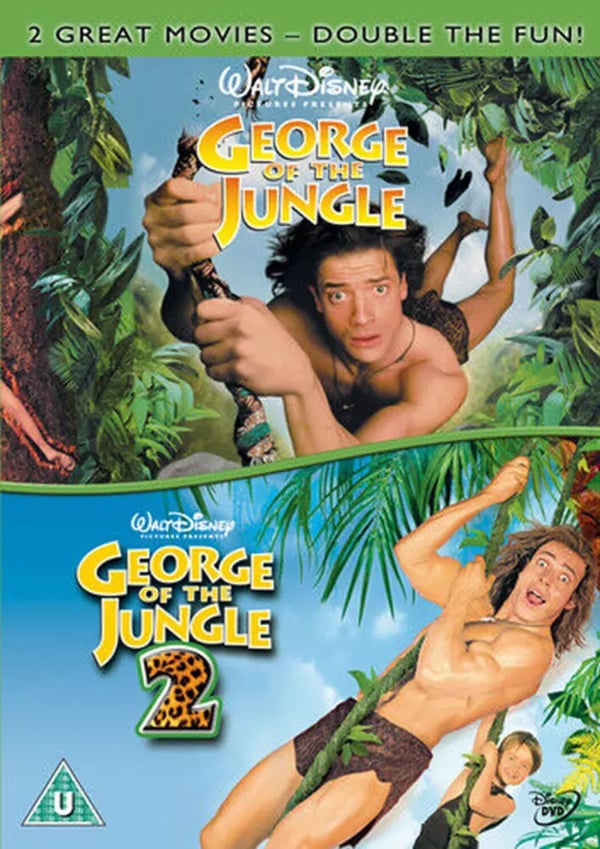 George – Jungelens Konge 1 & 2 (DVD) – Barne- og familiefilmer