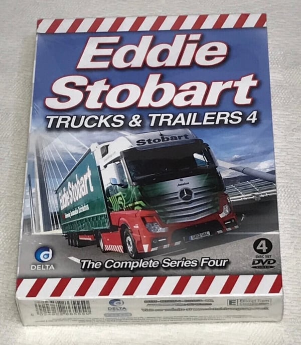 EDDIE STOBART - Trucks & Trailers: Complete Series Four 4 DVD EDDIE STOBART - Trucks & Trailers: Complete Series Four 4 DVD