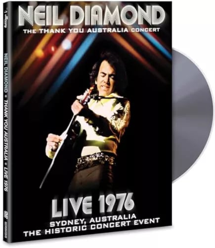 Neil Diamond: Thank You Australia Concert - Live 1976 DVD (2024) Neil Diamond: Thank You Australia Concert - Live 1976 DVD (2024)