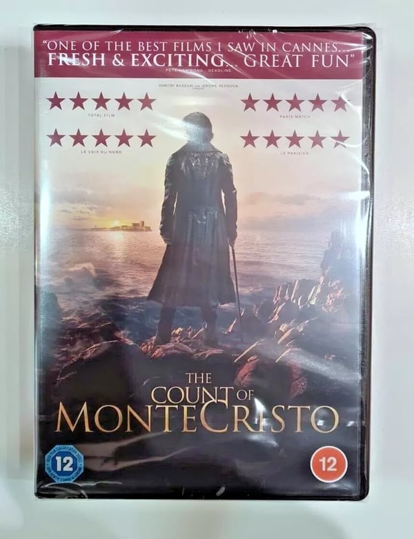 THE COUNT OF MONTE CRISTO DVD Brand New