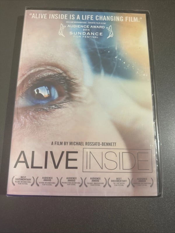 Alive Inside: A Story of Music and Memory (DVD, 2014)- REGION 0 ( All REGIONS) Brand New