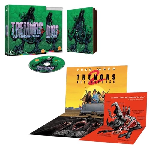 Tremors 2: Aftershocks Limited Edition [12] Blu-ray Brand New