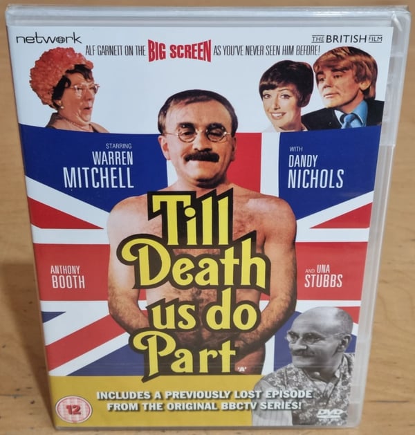 Till Death Us Do Part DVD Network Warren Mitchell Brand New