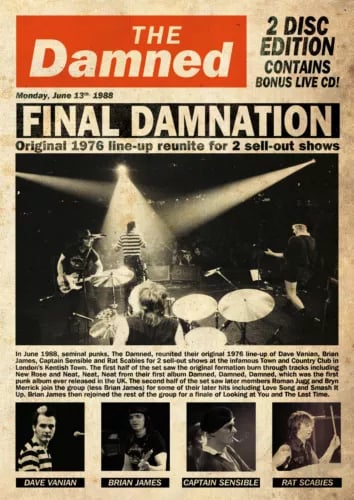 The Damned: Final Damnation [E] DVD Brand New