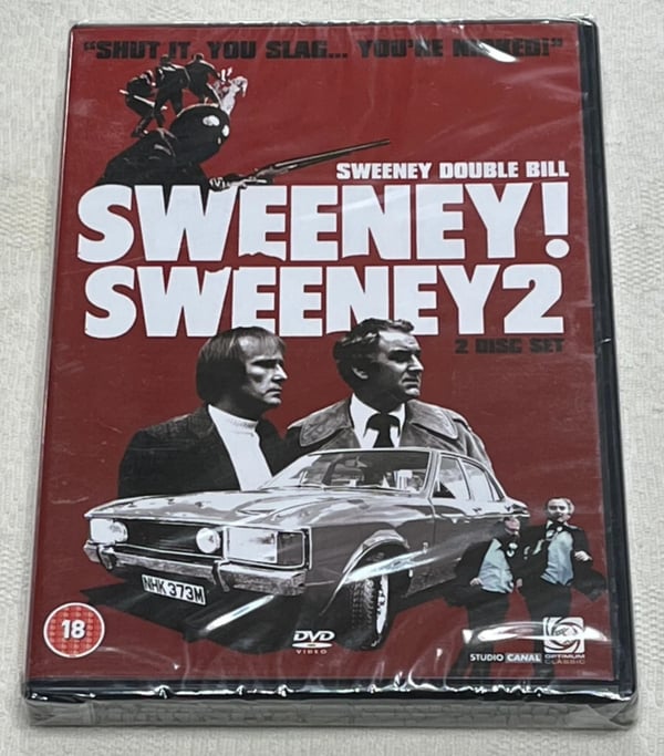 SWEENEY & SWEENEY 2 : Series Spin-off 2 Film Double Bill - DVD Set Brand New