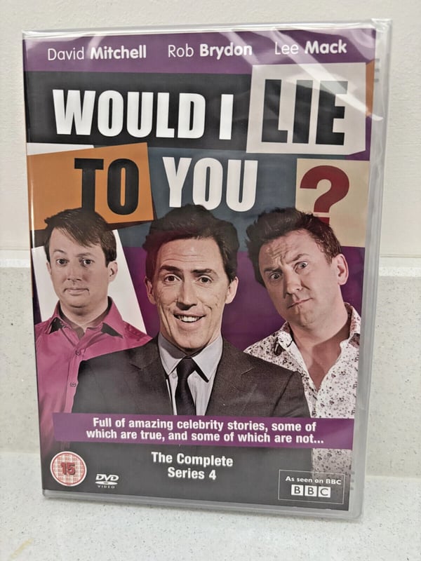 Would I Lie To You Complete Series 4 DVD Factory Brand New