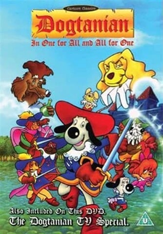 DOGTANIAN IN ONE FOR ALL AND ALL FOR ONE (1995) (DVD 2008) BBFC U Brand New