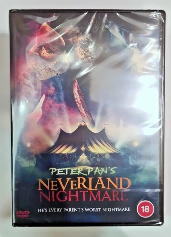 PETER PAN`S NEVERLAND NIGHTMARE DVD Brand New
