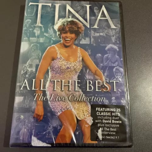 Tina Turner - All The Best (DVD, 2005)-REGION 2- Brand New