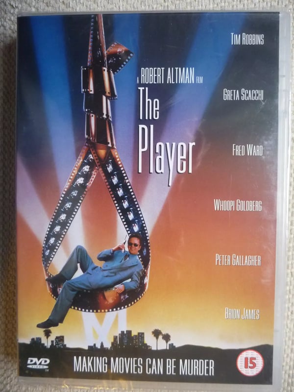 THE PLAYER 1992 Tim Robbins Greta Scacchi Robert Altman OOP Region 2 DVD Brand New