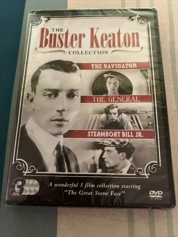 Buster Keaton Collection (DVD, 2017)- AND - REGION 0 (ALL REGIONS) Brand New