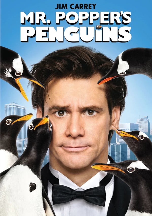 Mr. Popper's Penguins (2011) – Familiefilm på DVD