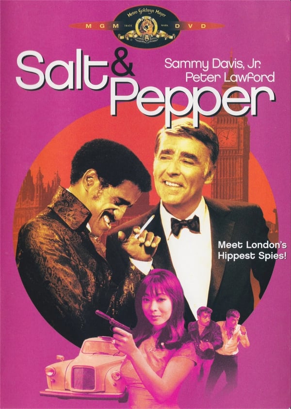 Salt And Pepper - Peter Lawford, Sammy Davis Jr - Region 1 DVD Brand New