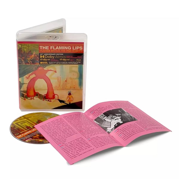 Yoshimi Battles the Pink Robots 20th Anniversary Edition Blu-ray Brand New