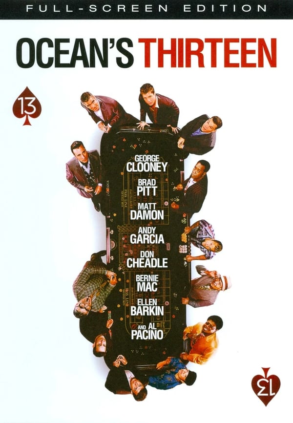 Ocean's Thirteen (2007) – Region 1 NTSC DVD