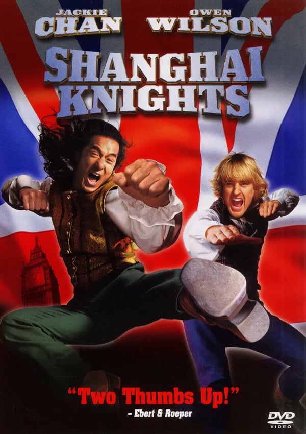 Shanghai Knights - DVD (2003, Alue 1, NTSC)