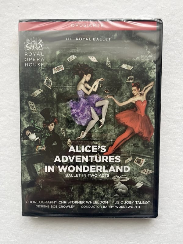 Alice i Eventyrland: Ballett i to akter – DVD (Opus Arte) Alice i Eventyrland: Ballett i to akter – DVD (Opus Arte)
