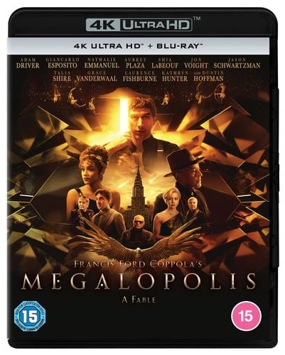Megalopolis [15] 4K UHD Blu-ray