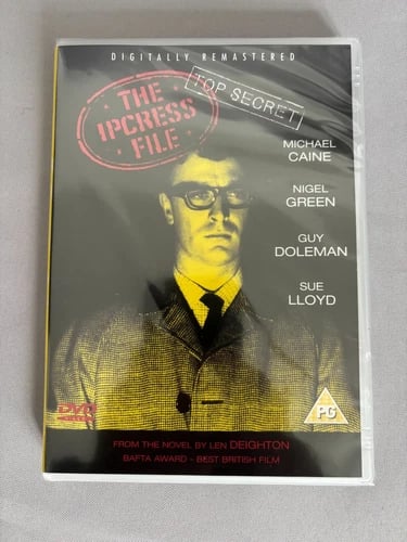 The Ipcress File DVD med Michael Caine The Ipcress File DVD med Michael Caine