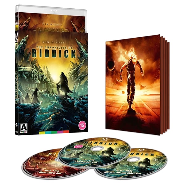 The Chronicles of Riddick Limited Edition [15] Blu-ray Brand New