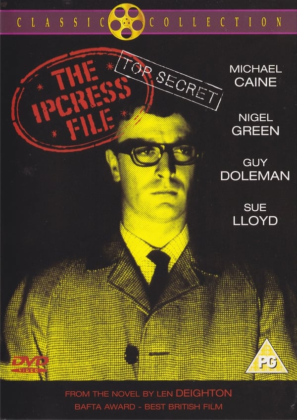 Ipcress-saken (The Ipcress File) - Michael Caine (DVD)