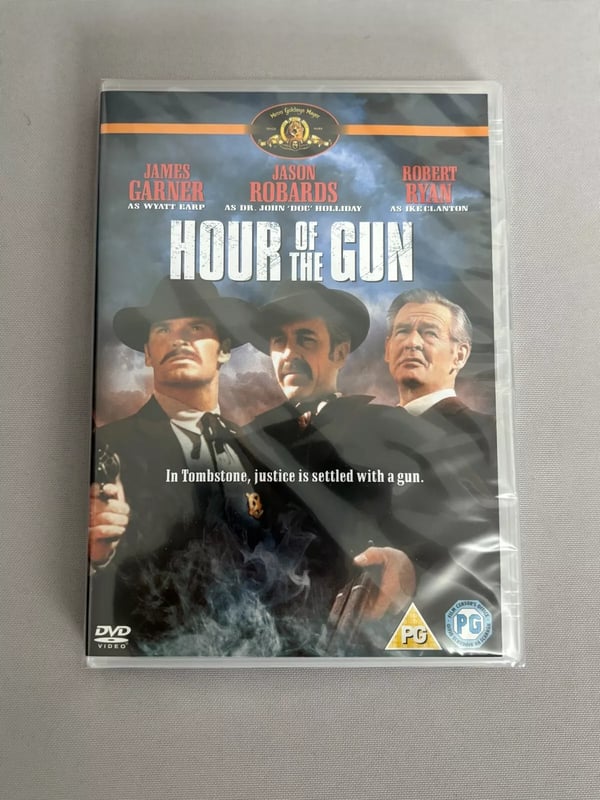 Hour of the Gun DVD med James Garner, Jason Robards