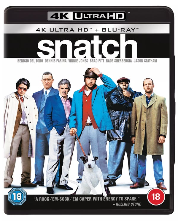 Snatch [18] 4K UHD – Guy Ritchien rikoskomedia