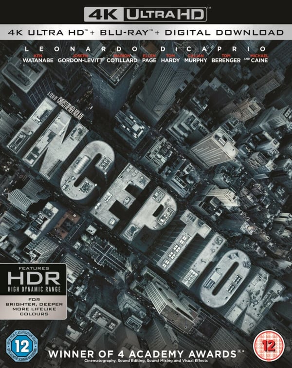 Inception [12] 4K UHD Blu-ray