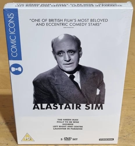 Alastair Sim Collection (5-Disc DVD Box Set) - Komiska Ikoner Alastair Sim Collection (5-Disc DVD Box Set) - Komiska Ikoner