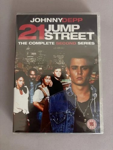 21 Jump Street Komplett Andra Säsongen DVD med Johnny Depp
