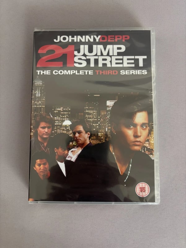 21 Jump Street Complete Third Season DVD Johnny Depp Brand New