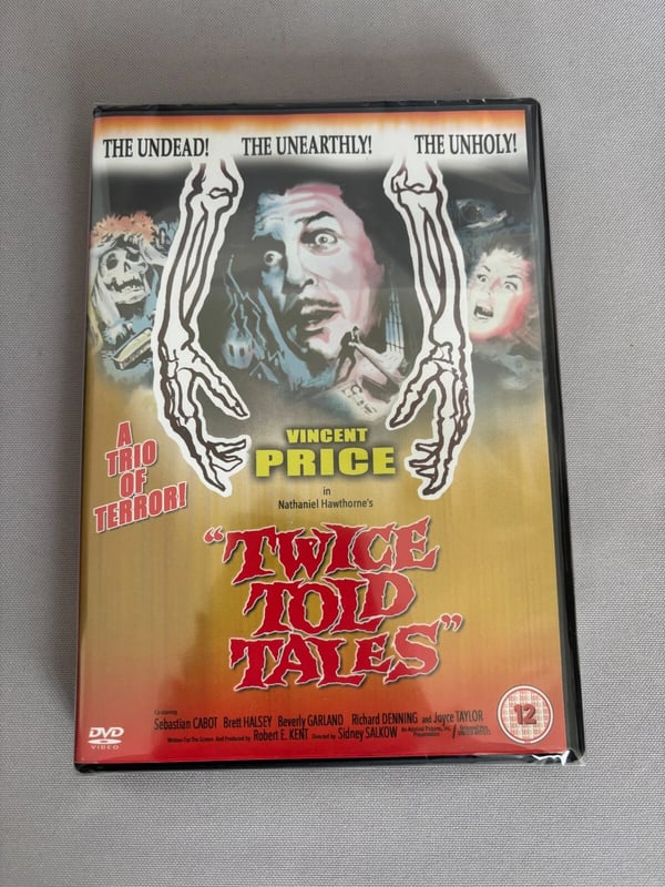 Twice Told Tales (DVD) med Vincent Price