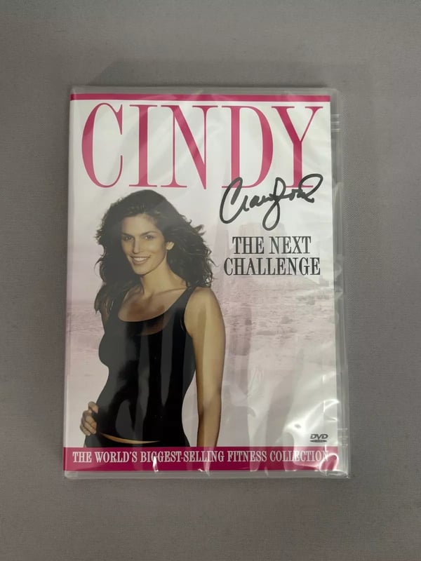 CINDY CRAWFORD - THE NEXT CHALLENGE FITNESS DVD Brand New