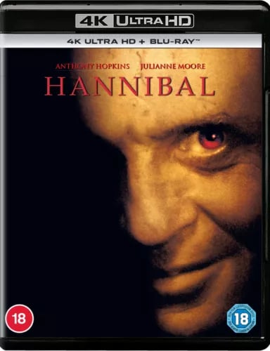 Hannibal [18] 4K UHD – Thriller med Anthony Hopkins