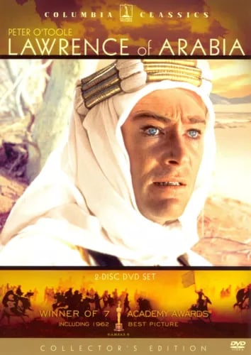 Lawrence of Arabia [DVD] (2-Disc) - Klassiskt Drama