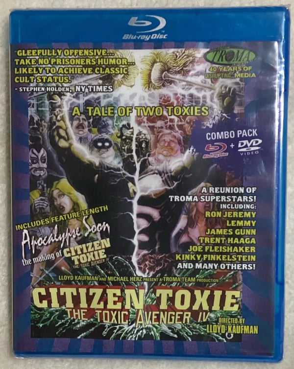 Citizen Toxie: Toxic Avenger IV – Blu-ray (Regionfri)