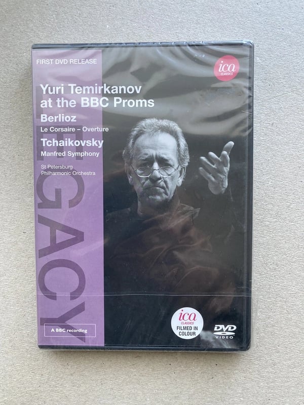 Yuri Temirkanov At BBC Proms DVD: Le Corsaire, Manfred Symphony