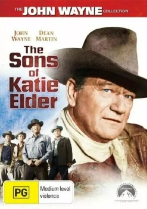 The Sons Of Katie Elder - Western med John Wayne (DVD)