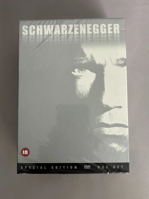 Schwarzenegger DVD Collection 4-Disc Boxset Brand New
