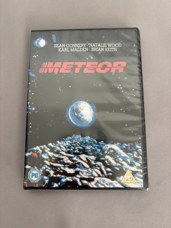 Meteor DVD Sean Connery, Natalie Wood Brand New