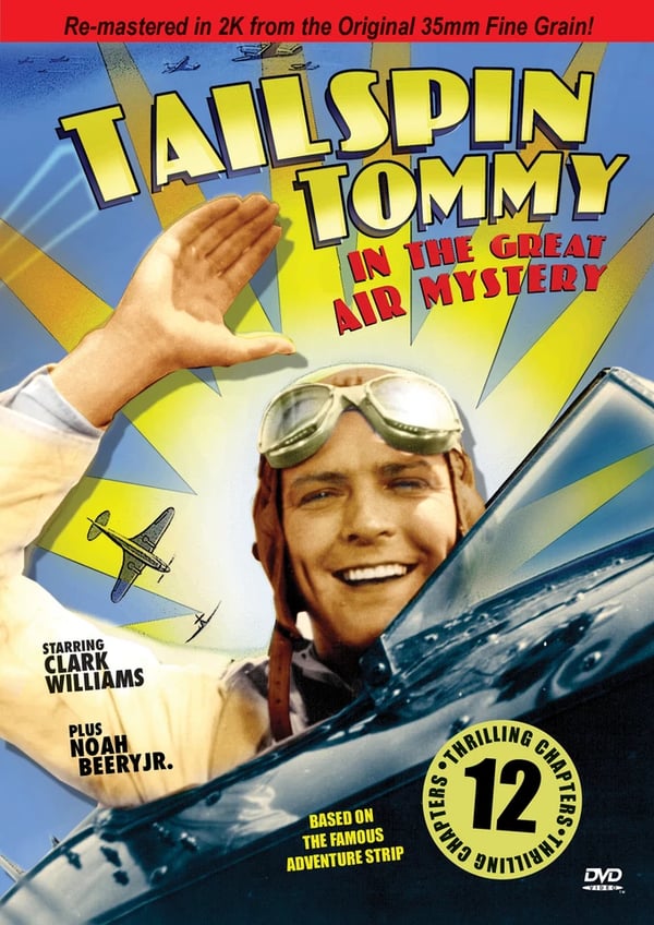 Tailspin Tommy and the Great Air Mystery (DVD, 1935) Brand New